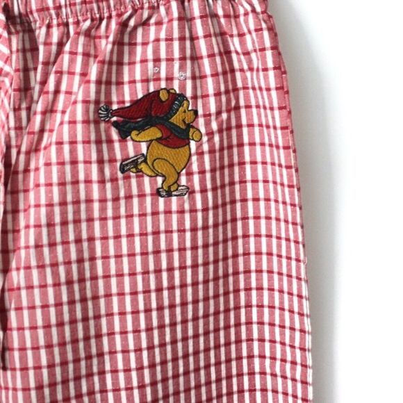 NEW Vintage Winnie the Pooh Gingham Sleepwear in M - Picture 7 of 8